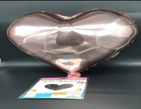BALÃO METALIZADO CORAÇÃO 45cm