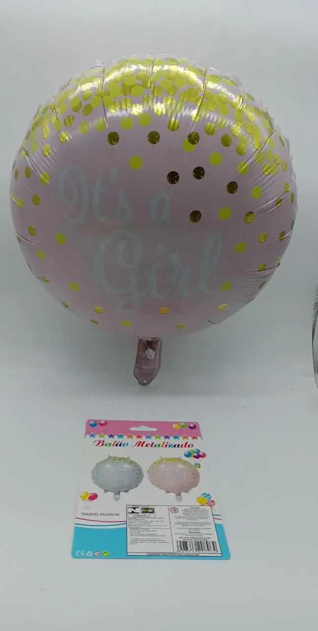 BALÃO REVELAÇÃO ROSA