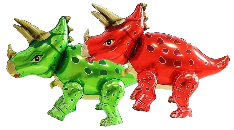 BALÃO TRICERATOPS ARTICULADO EMBALADO 1 A 1 COM INMETRO