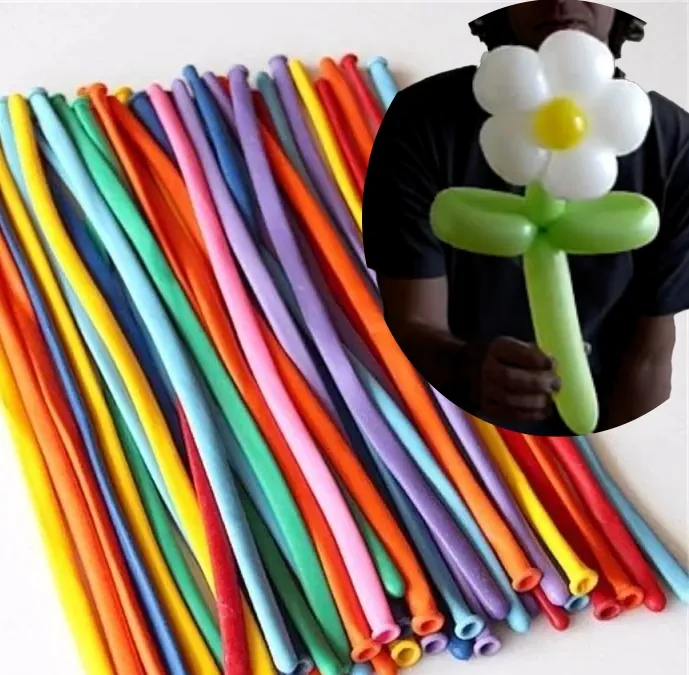 Pacote de balão canudo 30pcs com INMETRO