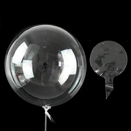 BALÃO BUBBLE TRANSPARENTE 36"