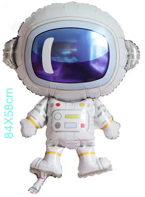 BALÃO ASTRONAUTA - COM INMETRO - EMBALADO 1 A 1 - FLUTUA COM GÁS HÉLIO