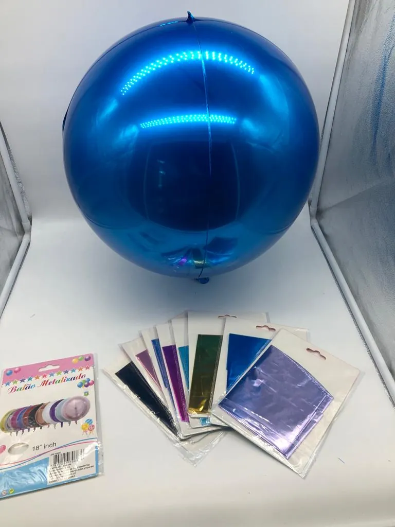 BALÃO 4D ORBZ BOLA 18 POLEGADAS sem INMETRO