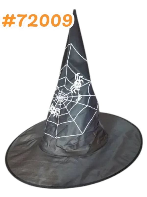 CHAPÉU DE BRUXA COM ESTAMPA HALLOWEEN
