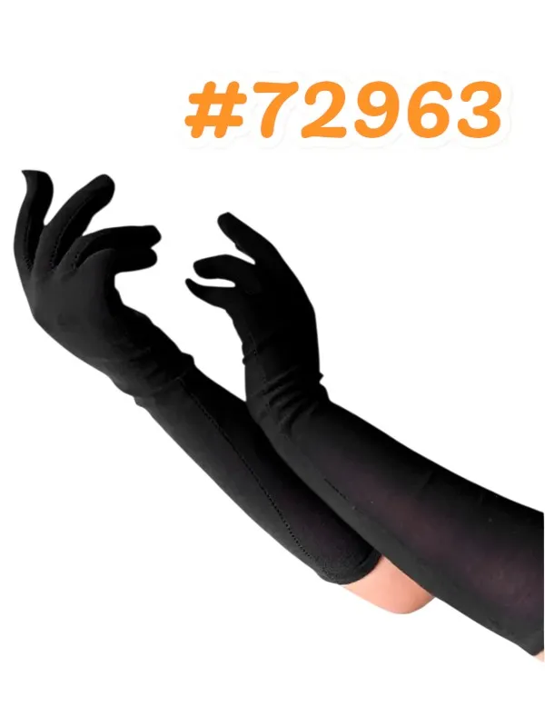 LUVA PRETA 40cm (PAR)