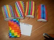 ORIGAMI LANTERNA ARCO IRIS