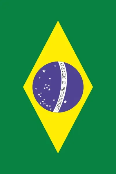 BANDEIRA DO BRASIL - TECIDO POLIESTER 180
