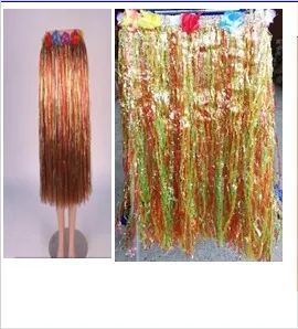 SAIA HAVAIANA ELÁSTICA C/ VELCRO MULTICOLORIDA 80 CM