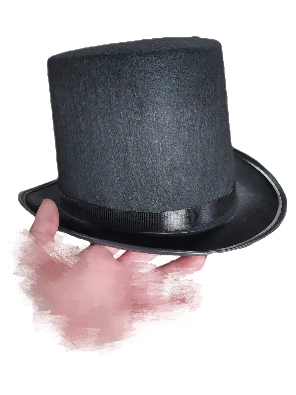 CARTOLA MAGICO FELTRO PRETO