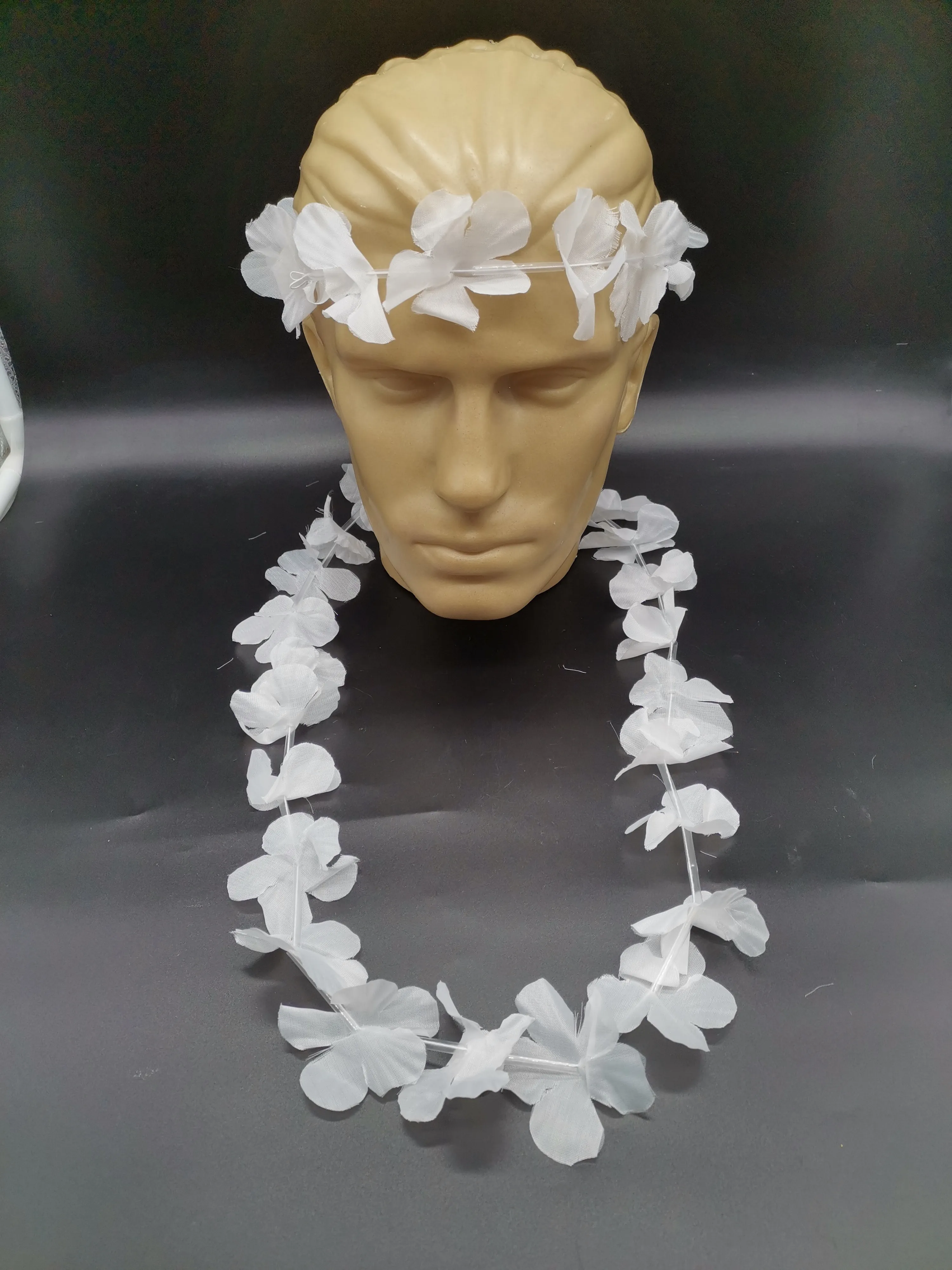 KIT COLAR HAVAIANO BRANCO