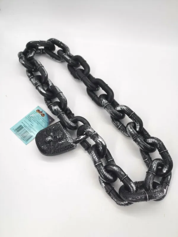 CORRENTE COM CADEADO DE PLASTICO