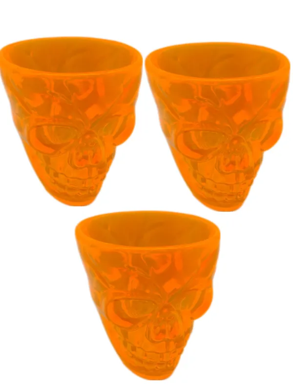 COPO DOSADOR DE CAVEIRA 3 UNIDADES (PCT)