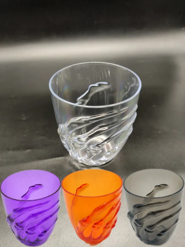 COPO DE PLASTICO MAO ESQUELETO CORES