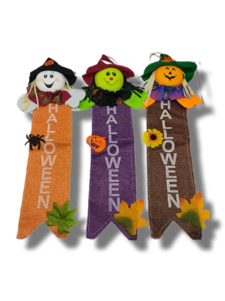 ENFEITE DE ESPANTALHO HALLOWEEN PARA