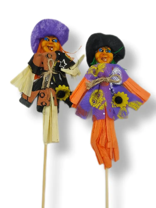 ESPANTHALO BRUXA 32x11cm