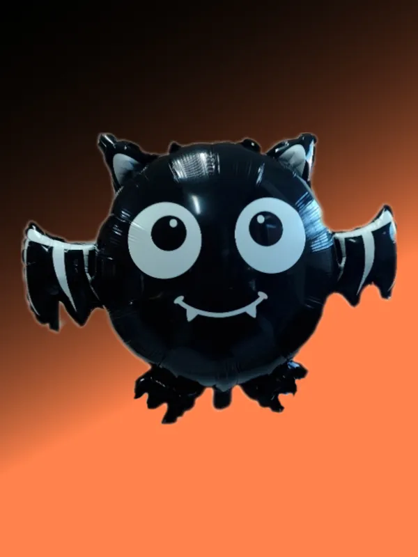 BALÃO HALLOWEEN MORCEGO METALIZADO