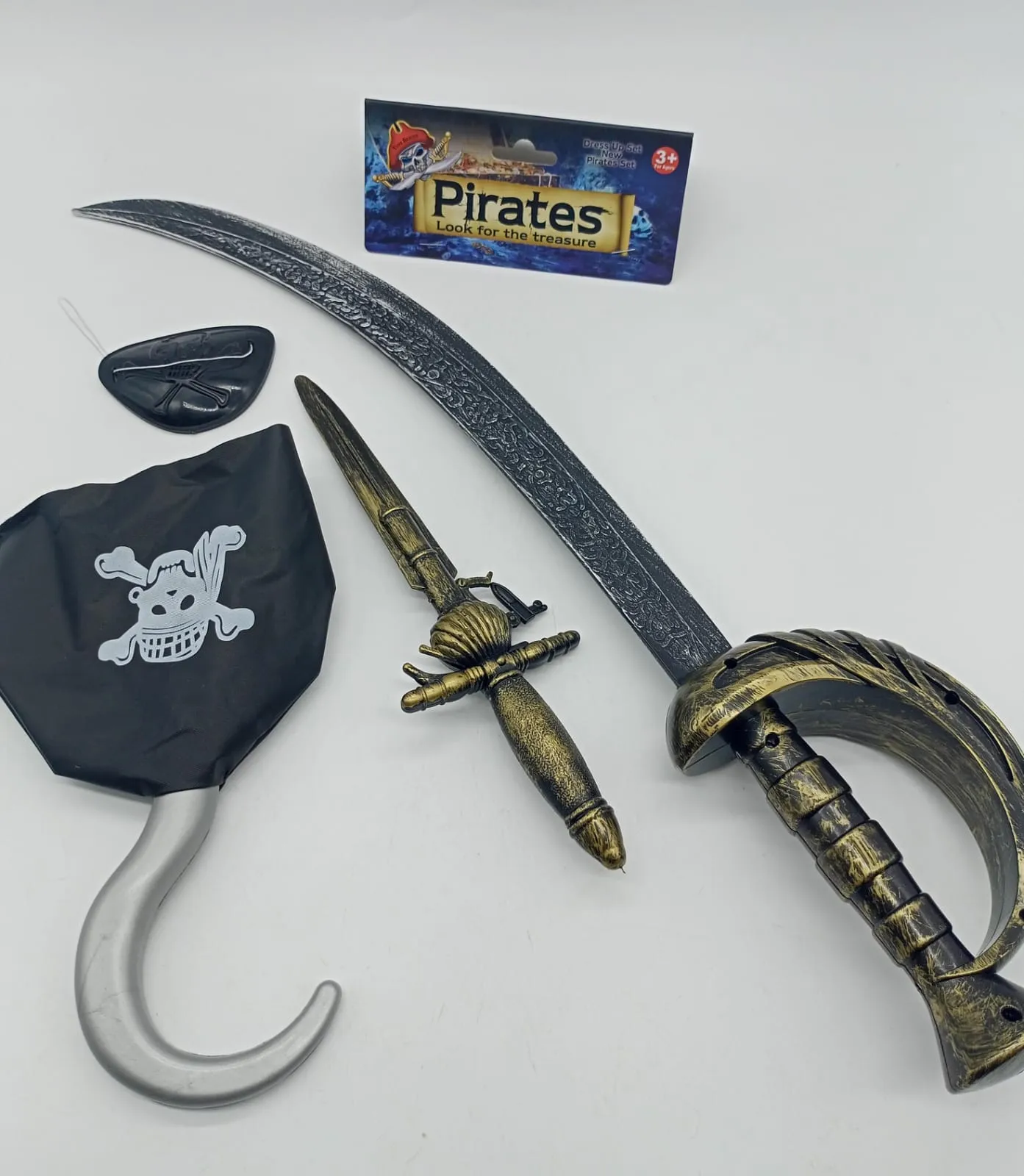 KIT DE PIRATA 4PÇS