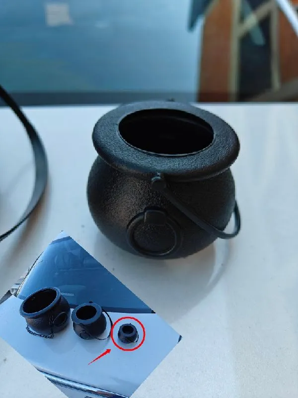 MINI BALDE CALDERÃO HALLOWEEN