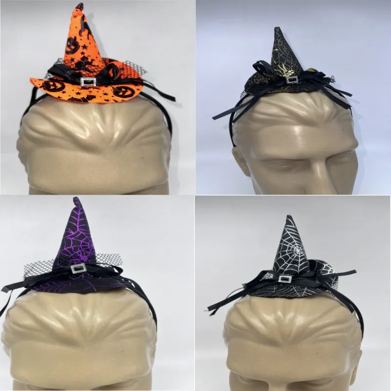 TIARA HALLOWEEN CHAPÉU DE BRUXA