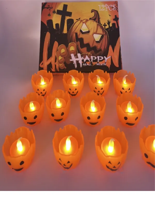 VELAS ABÓBORA HALLOWEEN