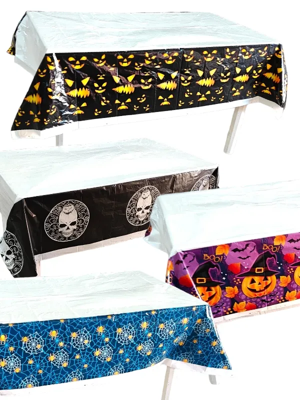 TOALHA DE MESA PLÁSTICA HALLOWEEN