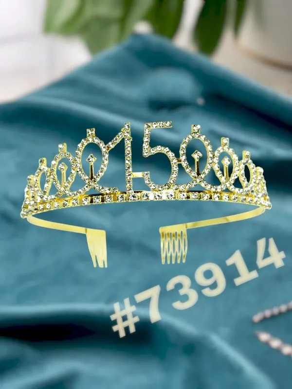 COROA DEBUTANTE 15 ANOS