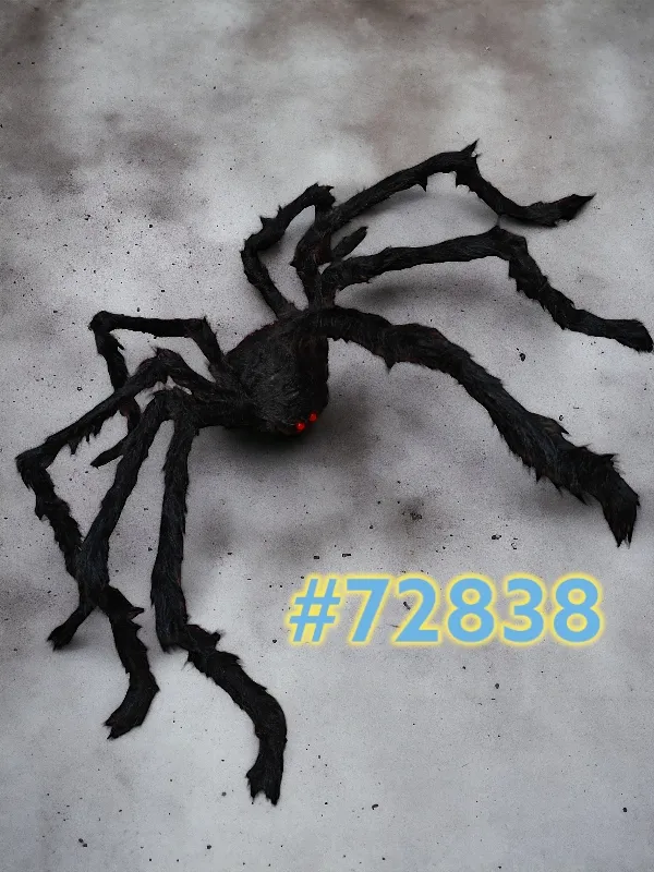 ENFEITE ARANHA PELUCIADA 150cm