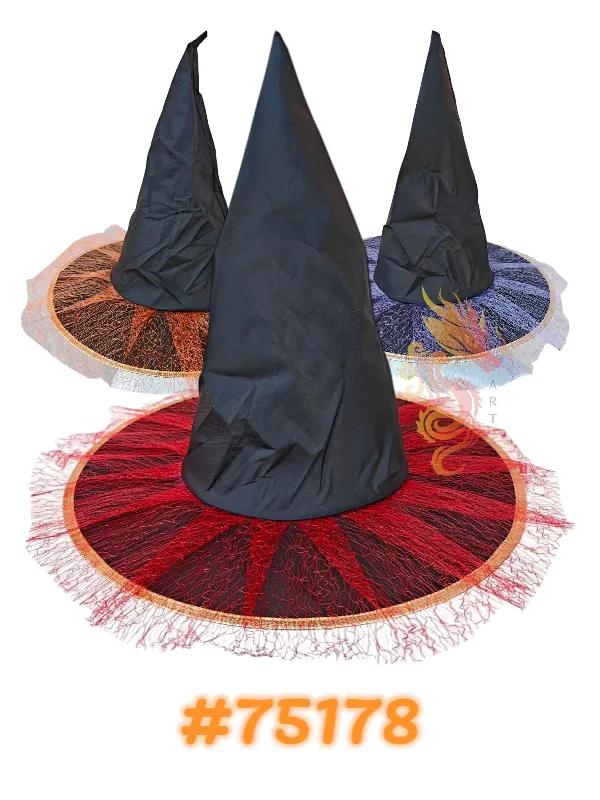 CHAPÉU DE BRUXA PONTUDO