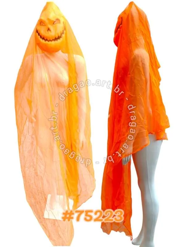MÁSCARA ABOBORA C/ VÉU
