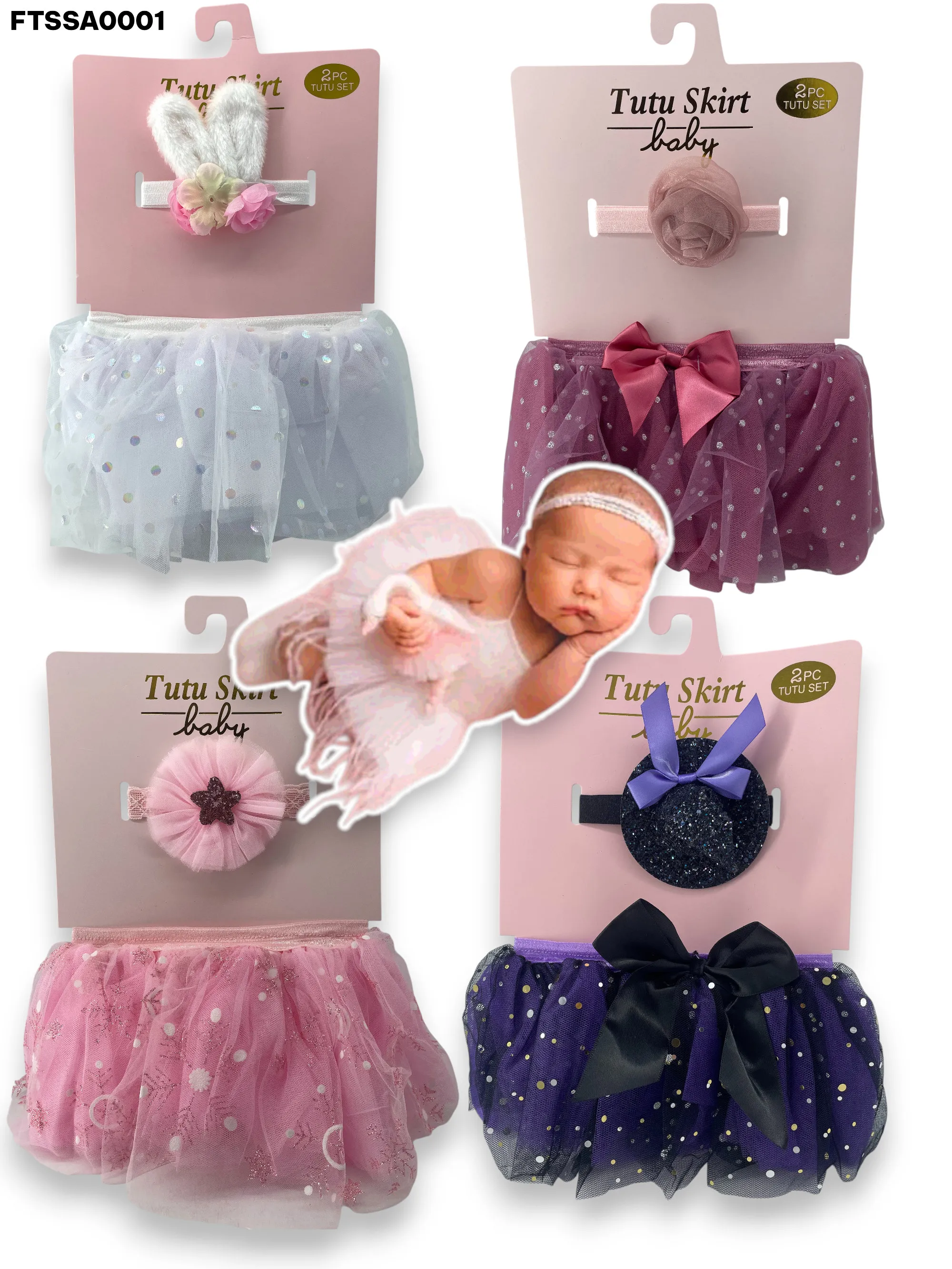 KIT SAIA BEBÊ COM FAIXINHA