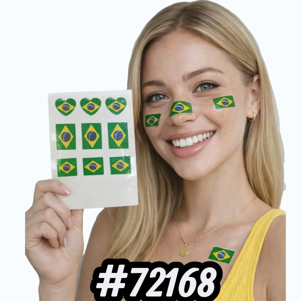 ADESIVOS BANDEIRA DO BRASIL