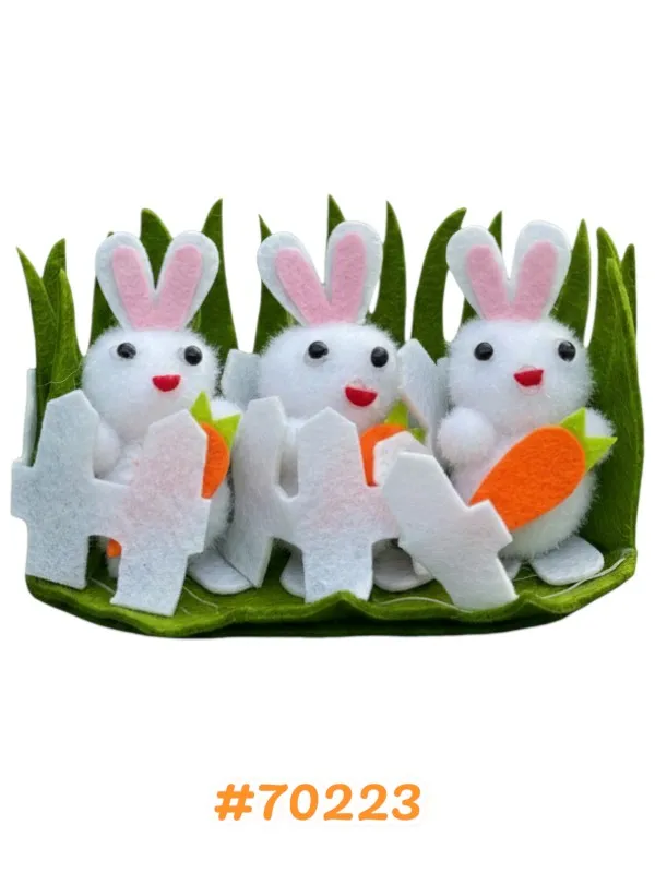 ENFEITE COELHO - COM 3 UND