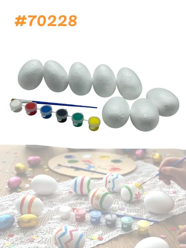 KIT CRIATIVO ISOPOR 8 OVOS (PCT)