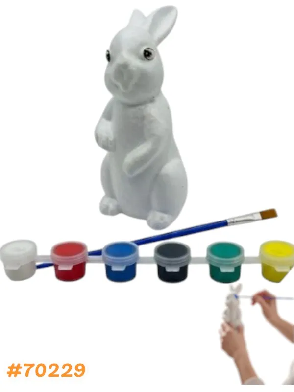 KIT CRIATIVO ISOPOR COELHO (PCT)