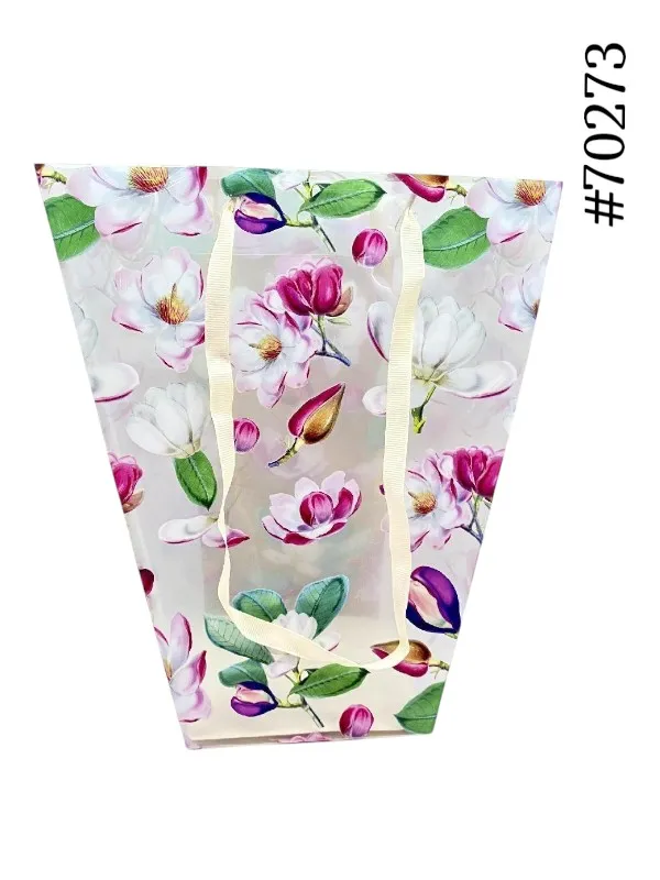 SACOLA MULTIUSO FLORAL