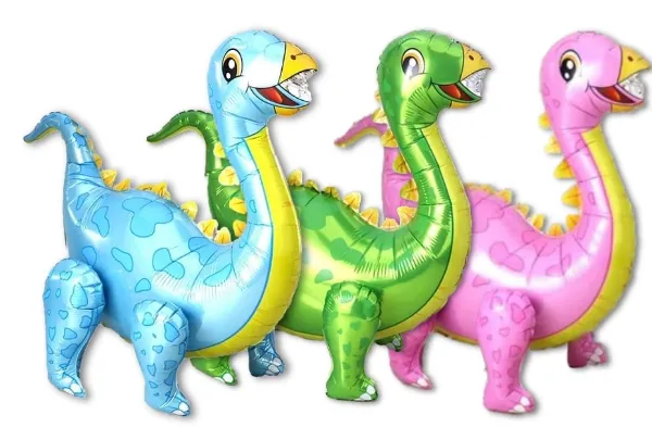 [70986] BALÃO BRONTOSSAURO ARTICULADO EMBALADO 1 A 1 - NÃO FLUTUA