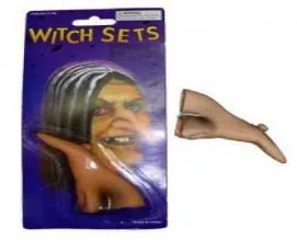 [50115] NARIZ DE BRUXA 9CM