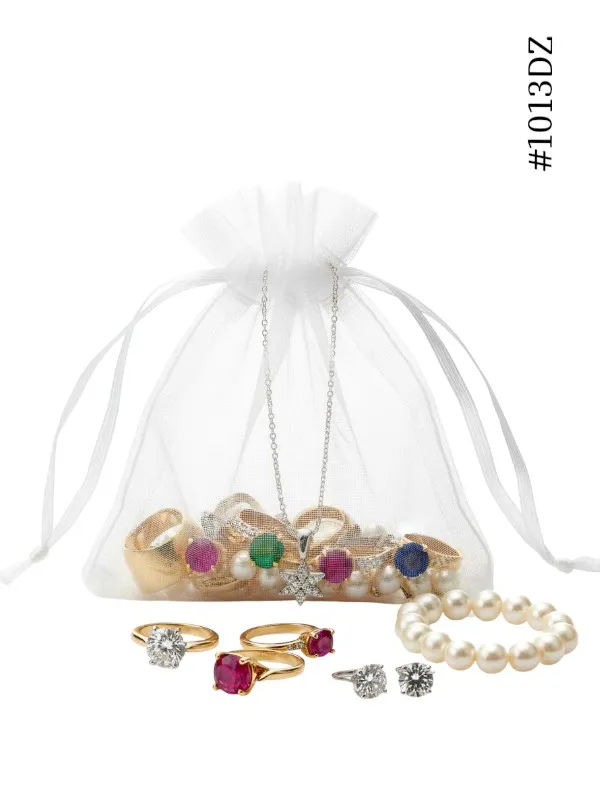 [1013DZ] SAQUINHO ORGANZA 10X13