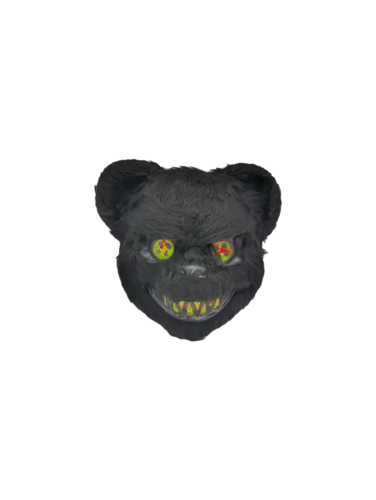 [72338] MÁSCARA PELUCIADA URSO PRETA