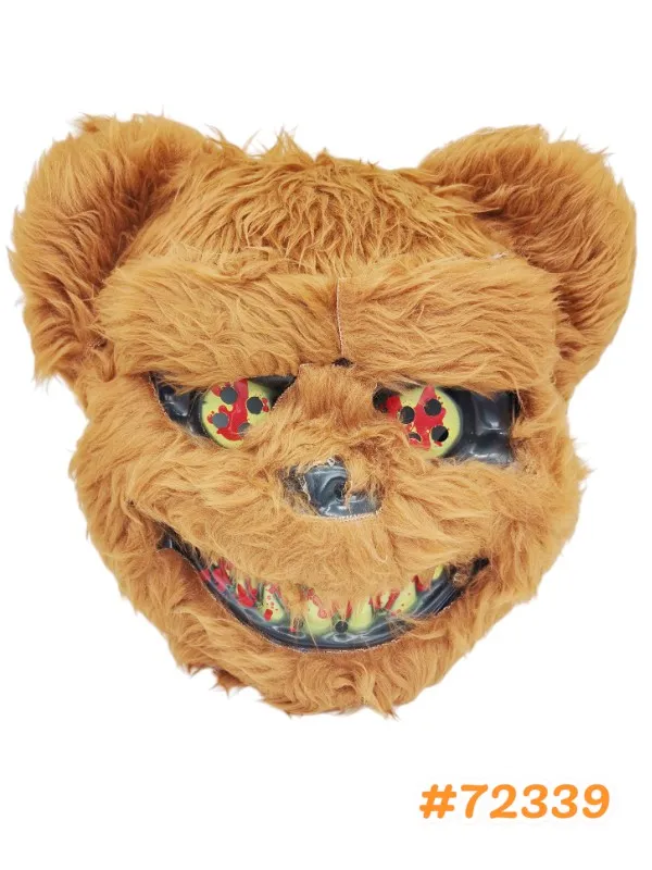 [72339] MÁSCARA PELUCIADA URSO MARROM