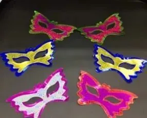 [50068] MÁSCARA HOLOGRÁFICA BORBOLETA