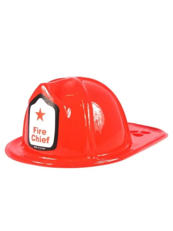 [50229] CHAPÉU BOMBEIRO PLASTICO
