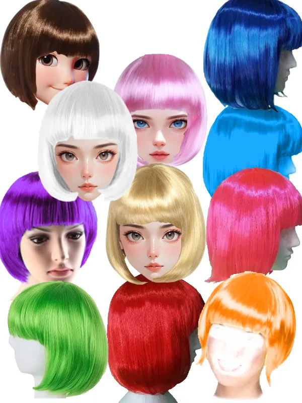 [50021] PERUCA CHANEL C/EMBALAGEM ABRE FECHA E CABIDE