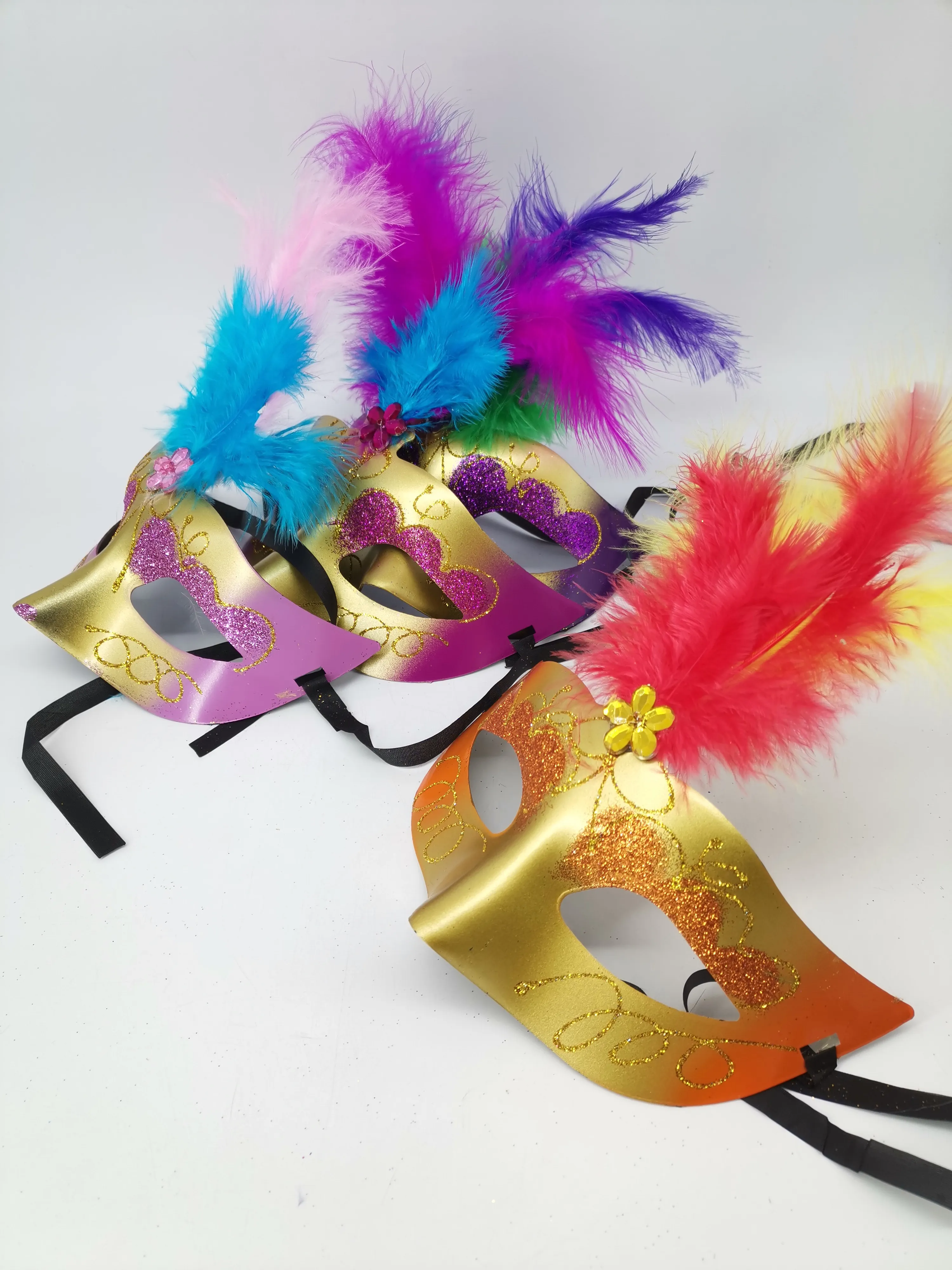 [72281] MASCARA COM PENA 72281