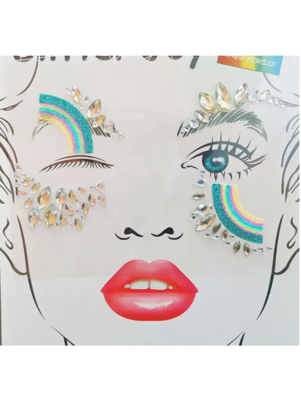 [72262] ADESIVO PARA ROSTO RAINBOW 72262