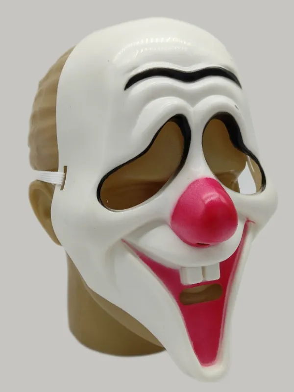 [72387] MASCARA HALLOWEEN PALHAÇO RISONHO