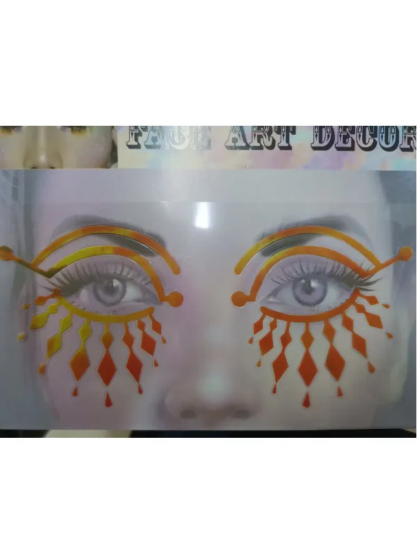 [72959] ADESIVO DE CARNAVAL PARA ROSTO/OLHOS