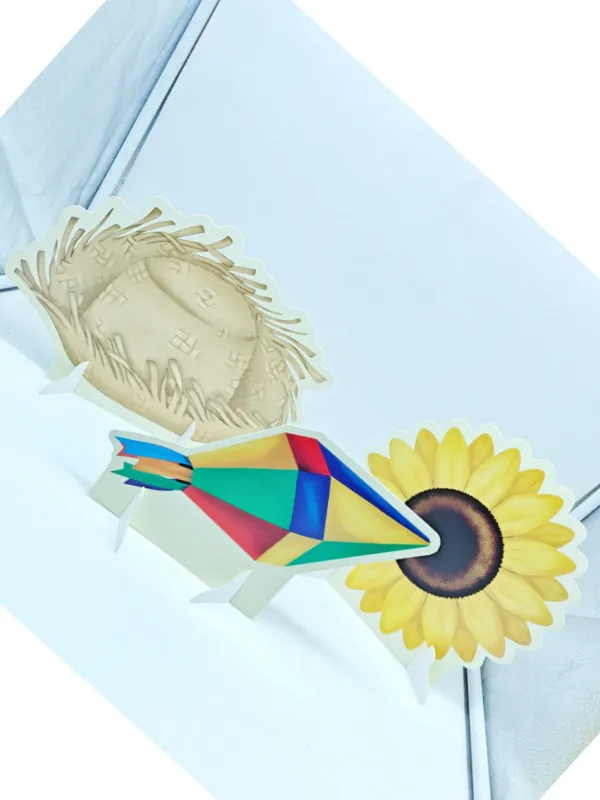 [73622] ENFEITE DE FESTA JUNINA PAPEL DE MESA COM 3 PEÇAS