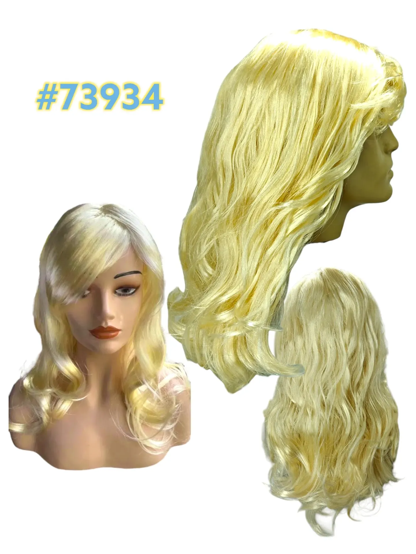 [73934] PERUCA LOIRA ONDULADA