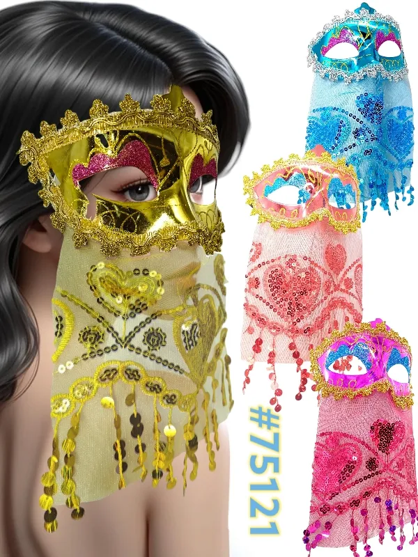 [75121] MÁSCARA COM VÉU